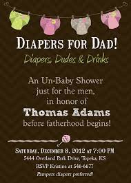 Baby shower ideas for dads. Diapers For Dad Baby Shower Invitations Dad Baby Shower Invitations Dad Diaper Party Invitations Printable Or Printed Baby Shower Dad Daddy Baby Shower Baby Shower For Men