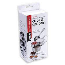 Check spelling or type a new query. Amco Professional Performance Measuring Cups And Spoons Set