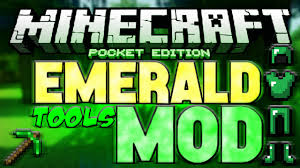 13 types of new treasure mobs will appear in minecraft, which will contain diamonds, armor, weapons and many other useful items. Emerald Armor Armour Tools In Mcpe 0 13 1 Emerald Tools Mod Minecraft Pe Pocket Edition Youtube
