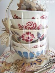 Digoin Sous Cloche Un Et Un Font Quatre Vaisselle Ancienne Vaisselle Bols