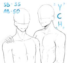 See more ideas about drawing reference drawing poses and manga poses. Ych Couple 2 Close By Rintaro6 Guy Drawing Manga Poses Anime Male Base