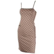 Preowned Fendi Monogram Dress 285 Liked On Polyvore Featuring Dresses Day Dresses Multiple Stripe D Monogrammed Dress Striped Print Dresses Fendi Dress