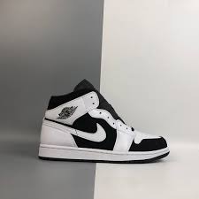 Shop iconic air jordans at stadium goods. Air Jordan 1 Mid White Black White 554724 113 For Sale Fitforhealth