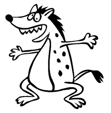 Silly Hyena Coloring Page Kids Play Color Di 2020