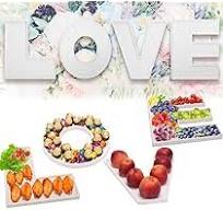 Amazon.com: 4PCS Larger Charcuterie Letter 12”Love fillable Tray, Letter  Trays for Food, Wood Letter Tray Chocolate Candy Tray for Weeding Party ...