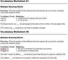 How To Teach Multiple Meaning Words Vocabulary Multiple Meaning Words Multiple Meaning Words Worksheet Vocabulary Instruction