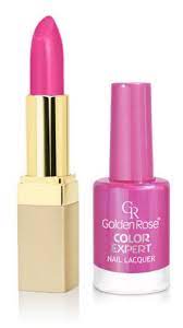 golden rose pembe ruj ve oje rujlar pembe makyaj