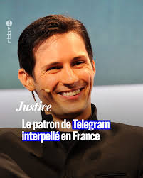 Le patron de Telegram, Pavel Durov, est au cœur d'une enquête sur des  infractions commises dans sa messagerie cryptée (escroquerie, trafic de  stupéfiants, cyberharcèlement, fraude…) On lui reproche son inaction contre  les