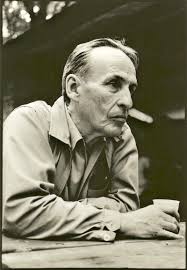 Norman Maclean at a park near Chicago. Photo by Leslie Strauss Davis.