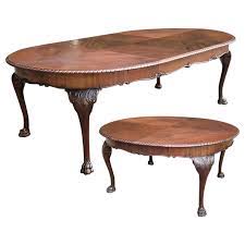 Most furniture during these times were named after royalty, with exceptions such as chippendale. Antique English Mahogany Chippendale Dining Table With Leaf For Sale At 1stdibs