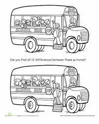 Spot The Difference Back To School Worksheet Education Com Back To School Worksheets School Worksheets Hidden Pictures