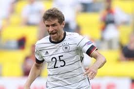 Thomas muller will miss germany's final group stage match at euro 2020 against hungary with a knee injury. Thomas Muller Reacts To Germany S 4 2 Win Over Portugal At The Euro 2020 Tournament Bavarian Football Works