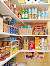 Healthy Pantry Full Of Food