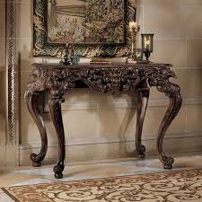 Design Toscano King Frederic Console Table Wayfair In 2020 Resin Patio Furniture Console Table Hand Carved Furniture