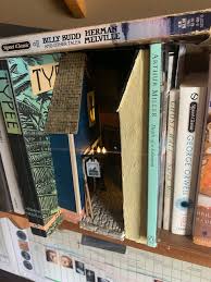 Building A Bookshelf Diorama Booknook Bookshelf Insert In 2020 Bookshelf Art Bookshelves Built In Book Nooks