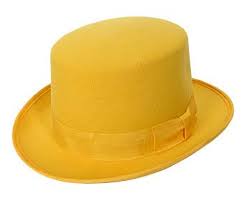 Yellow Top Hat Yellow Wool Top Hat Yellow Wool Top Hat Yellow Top Yellow Hat Yellow