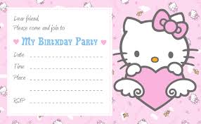 Hello Kitty Birthday Card Printable Free Hello Kitty Printable Birthday Invitations Hello Kitty Invitations Hello Kitty Birthday Invitations Cat Birthday Party Invitations