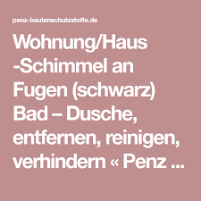 Schimmel An Fugen Entfernen Und Behandeln Schwarz Reinigen Fugen Entfernen Fugen Reinigen