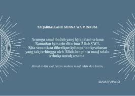 Syawal menjelma sama dirai, dengan ucapan selamat hari raya aidilfitri. salam 1 syawal 1442 selamat hari raya aidilfitri 2021 selamat menyambut lebaran bakal tiba tidak lama lagi. Kata Kata Ucapan Selamat Lebaran Hari Raya Idul Fitri 2021 Mamapapa Id