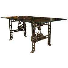 Industrial Gear Table 1stdibs Com Well Decor Furniture Design Inspiration Table