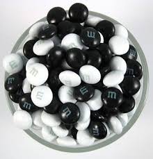 Black And White Candy Black White Candies For The Dessert Table Or Wedding Favors Blackandwhite Weddingf Black And White Wedding Theme Black And White Theme White Wedding Theme
