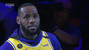 Lakers star was seen arriving at lax with other members of the team, visibly crying and. Lebron James Gives Emotional Speech About Kobe Bryant Youtube