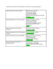 What is the ratio of water to mol? W340 Mole Calculations Worksheet 1 Pdf Mole Calculation Worksheet 1 How Many Moles Are In 40 0 Grams Of Water 2 How Many Grams Are In 3 7 Moles Of Course Hero