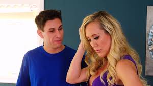 Busty stepmom finds out that her stepteen is a pornactress shes turned on by watching one of her scenes and during her qa her st. Milf Brandi Love Gets Fucked By Her Lover