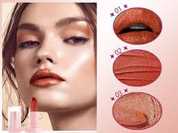 Amazon.com : YouMedi Glitter Diamond Metallic Lipstick, High Shine Metallic  Brown Lipstick, Shimmer High Impact Lip Color Full Coverage Non Stick Cup  Lightweight Long-Lasting Lip Makeup for Women, #06 : Beauty &