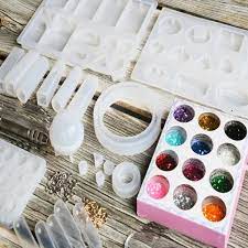 93 Pieces Epoxy Resin Molds Silicone Casting Molds And Tools Etsy Resin Molds Diy Resin Crafts Resin Crafts