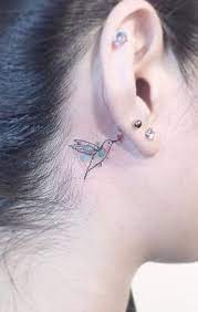 40 Tiny Tattoo Ideas For Working Women Buzz16 Tattoo Behind Ear Behind Ear Tattoo Ear Tattoo