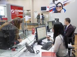 It's the fourth tallest building in the country. Scotiabank Colpatria Integra Sus Servicios