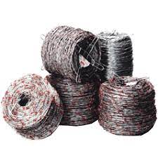 This reliable barb wire also features a gray color and can be used for residential and commercial fencing projects. Wire Barbwire Redbrand 2pt 12 1 2 Ga