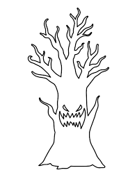 Lihat ide lainnya tentang pohon natal, natal, pohon. Printable Haunted Tree Coloring Page