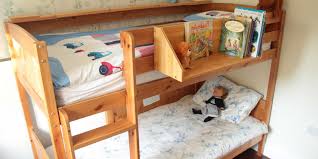 Clip On Bed Shelf Bamboo Children Furniture Bed Shelves Furniture Kids Furniture