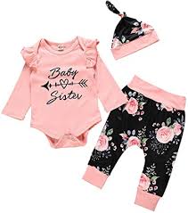 Frases de invierno se acerca el invierno, y con él las estampas más hermosas y características de el sol de invierno no salir a la calle con pinta de deprimido incluso si te sientes fatal, parecer alegre. Ropa Bebe Nina Otono Invierno 0 A 3 6 12 18 24 Meses De Recien Nacido 3pc Conjuntos Florales Mono De Manga Larga Pantalones Diadema Amazon Es Ropa Y Accesorios