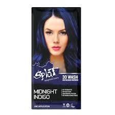 This hair dye is supposed to last long. Splat Midnight Indigo Hair Dye Semi Permanent Blue Hair Color Walmart Com Walmart Com