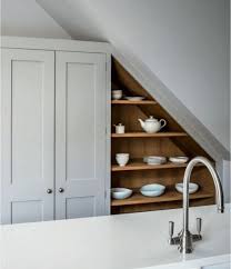 The stairs are behind the refrigerator wall going up from the right hand side. 55 Kitchen Storage Ideas Pantry Organisation Small Kitchen Storage
