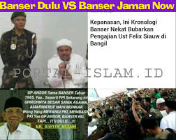 Kritikan dan kecaman mengalir tertuju kepada banser. Bikin Nangis Inilah Perlakuan Banser Nu Kepada Habib Rizieq Portal Islam