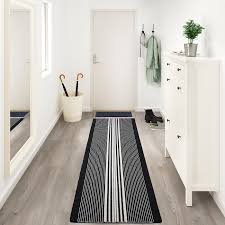Je nach lieferadresse kann die ust. Gierslev Teppich Flach Gewebt Schwarz Weiss 70x300 Cm Ikea Deutschland