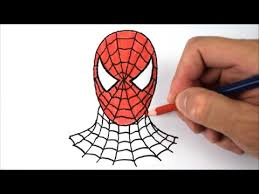 Stefania july 28, 2018july 28, 2018. Aprenda A Desenhar E Pintar A Mascara Do Homem Aranha Youtube