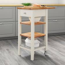 We don't live near an ikea so it was easier to buy from amazon. Stenstorp White Oak Kitchen Trolley Ikea