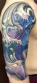 Check spelling or type a new query. Blue Koi On Black Wave Water Tattoo Japanese Water Tattoo Tattoos