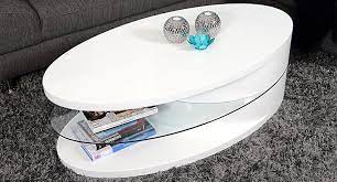 White tv stand for tvs up to 70. The Oval Tv Unit Has A Beautiful Smooth Oval Surface Finished In Fashionable White High Gloss The Middle Shelf Of The Unit Is Made Tv Unit Table Tv Tv Stand