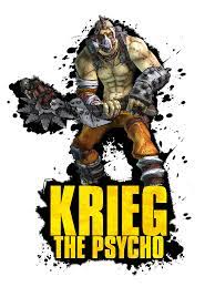 Borderlands 2 Krieg The Psycho T Shirt Borderlands Borderlands 2 Borderlands Art