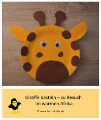 Giraffe Basteln Diy Bastelideen Kinder Elefant Basteln Giraffe
