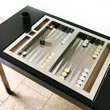 Wooden backgammon set * backgammon board with chess pieces * gift for christmas * patterned backgammon set ticsboutique 4.5 out of 5 stars (10) $ 70.00. Italian Inspired Fliptop Backgammon Table Created By Talisman At 1stdibs Backgammon Table Modern Game Tables Backgammon Board