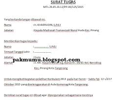 Untuk perusahaan swasta maupun start up juga menggunakan kontrak kerja sebelum. Contoh Surat Tugas Untuk Perusahaan Contoh Surat