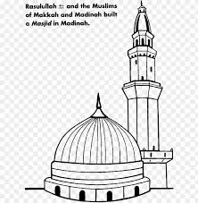 Gambar mewarnai gambar gambar mewarnai masjid untuk anak warna sketsa gambar. Clip Art Free Stock Free For Download On Rpelm Jawaher Sketch Of Masjid E Nabvi Png Image With Transparent Background Toppng