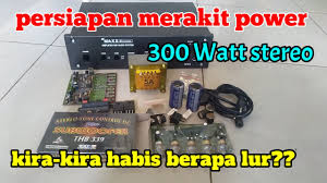 Merakit sound system rumahan dengan memanfaatkan bahan yang sudah ada, misalkan kita berapa amper sih dioda yang pas untuk sebuah psu power amplifier? Bahan Merakit Power Amplifier 300 Watt Stereo Untuk Rumahan Youtube